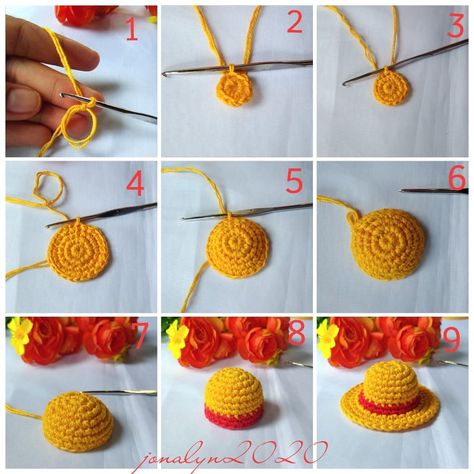 Pola Topi, Keychain Pattern, Crochet Tutorial Pattern, Crochet Fairy, Crochet Keychain Pattern, Crochet Business, Crochet Design Pattern, Crochet Mittens, Crochet Amigurumi Free