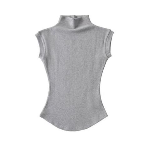 ClothingByNono - Etsy France Streetwear Basics, Turtle Neck Sleeveless, Sleeveless Turtleneck Top, Female Streetwear, Turtleneck Sleeveless, Turtleneck Style, High Neck Tank Top, Sleeveless Turtleneck, High Neck Tank