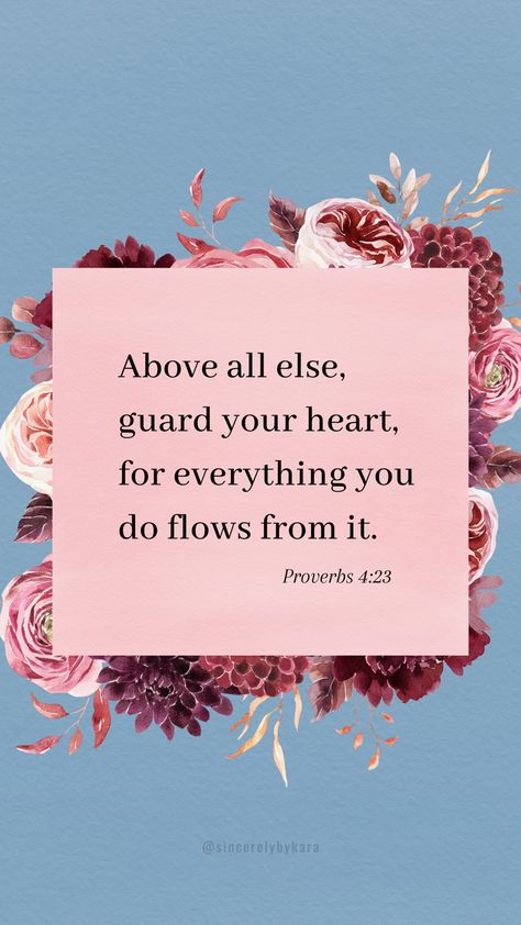 Proverbs 4 23 Wallpaper, Journal Thoughts, Short Bible Quotes, God's Daughter, Violin Art, Proverbs 4:23, Proverbs 16 3, Proverbs 11, Proverbs 4