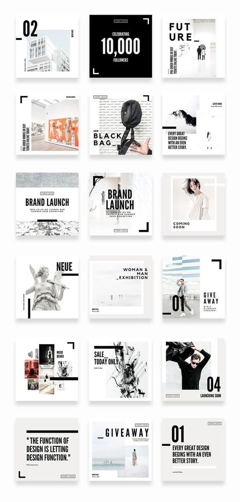 Uniform Aesthetic, Instagram Grid Design, Mises En Page Design Graphique, Instagram Graphic Design, Instagram Design Layout, Instagram Feed Planner, Insta Layout, Instagram Feed Layout, Social Templates