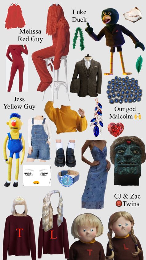 Dhmis halloween costumes Dhmis Costume, Dhmis Twins, Dhmis Oc Ideas, Dhmis Cosplay, Ginger Halloween Costumes, Dont Hug Me I’m Scared, Grunge Halloween Costume, Dhmis Oc, Indie Halloween Costumes