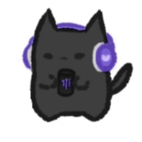 Purple Anime Pfp, Purple Anime, Goofy Drawing, Doodle Design, Cat Doodle, Green Monster, Little Doodles, Cat Icon, Funny Doodles