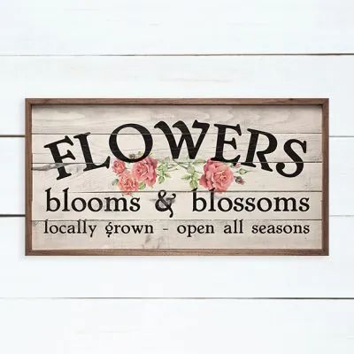 Flower Shop Sign, Farmhouse Flowers, Easy Landscaping, Seasonal Displays, Bloom Blossom, Shop Sign, Christmas Fireplace, Landscaping Tips, Country Charm