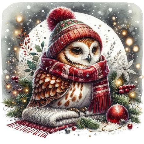 Please read the entire page carefully before you buy! Pattern is of a colorful Christmas owl wrapped in a warm red and white winter scarf and hat. This lovely creature of the night sits amid an array of Christmas baubles and foliage as the moon and stars shine brightly in the winter night sky. Holiday lights brighten the pines and add a soft serene feel to the scene. Beautiful piece for holiday wall art, shoulder bag, accent pillow or a jacket back patch. This pattern makes a wonderful relaxing project for yourself or for the avid cross stitcher in your life. 2 separate printable PDF patterns are included in this listing.  A 14 count can be done using just black and white symbols or in color. A stitched preview, pattern info sheet and a page layout sheet are also included. Discount code is Jacket Back Patch, Winter Night Sky, Night Pattern, Holiday Wall Art, Christmas Owls, Colorful Christmas, Warm Red, Pattern Store, Winter Night