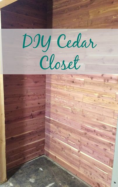 Cedar Closet Makeover, Cedar Lined Closet Ideas, Cedar Closet Ideas, Basement Update, Cedar Shiplap, Cedar Lined Closet, Rustic Closet, Cedar Paneling, Closet Clothes Storage