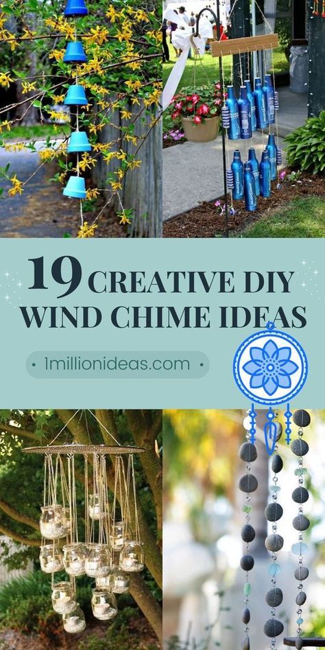 How To Make A Windchime Diy, Natural Wind Chimes, Making A Wind Chime, Rock Wind Chimes Diy, Making Wind Chimes Ideas, Upcycled Wind Chimes, Wind Chimes Homemade How To Make Easy Diy, Wind Chimes Homemade Unique, How To Make A Wind Chime