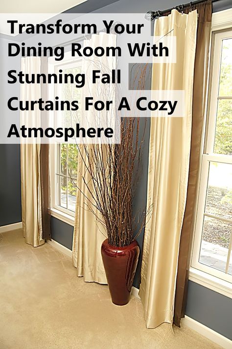 Transform your dining room into a cozy retreat this autumn with stunning fall curtains for dining room decor. These beautifully designed curtains not only enhance your space but also bring warmth and seasonal charm to your gatherings. Discover a variety of colors and patterns that complement your existing decor while creating an inviting atmosphere for family and friends. Elevate your dining experience with the perfect fall touch today! Dining Curtains, Fall Curtains, Affordable Curtains, Dining Room Curtains, Curtains Ideas, Plaid Design, Dining Experience, Dining Room Decor, Dining Experiences