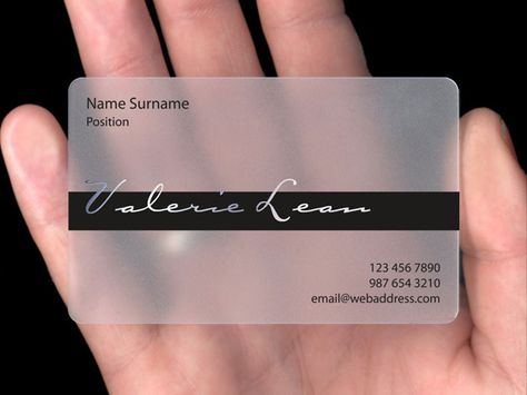 Plastic Business Cards — PlasmaDesign Transparent Business Cards, Plastic Business Cards, Translucent Material, Business Cards Layout, Qr Code Business Card, Graphic Design Business Card, Name Card Design, Visiting Card Design, Business Card Design Creative