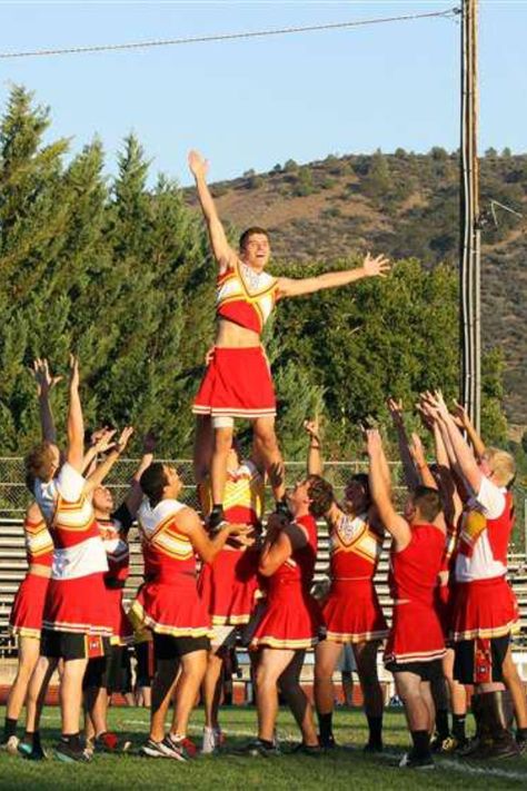 In this picture you will find my friends and I performing a cheerleading stunt. We did this for our senior class powderpuff team, we may have lost the game but the cheerleaders performed well. This was the last homecoming I would ever have and my friends and I were gonna have a good time. This picture means a lot to me because it reminds me of all the good times I had in highschool. This matters to society because  were suppose to get our silliness out of our systems before we go to college. Powderpuff Cheerleaders, The Cheerleaders, Cheerleading Stunt, Find My Friends, Before We Go, What To Draw, Moon Night, Photo Projects, Pinterest Photos