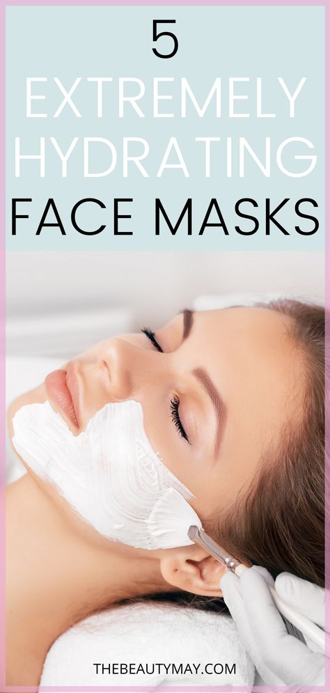 Are you suffering from dry skin? Here you'll find the best hydrating face masks, that will leave your skin glowing, moisturized, and beautiful. Hydrating face mask // Remedies for dry skin // Products for dry skin // Skin care for dry skin #dryskin #skincare #facemask Face Mask Remedies, Best Hydrating Face Mask, Masks For Dry Skin, Dry Skin Products, Dry Skin Home Remedies, Dryskin Skincare, Skin Care For Dry Skin, Products For Dry Skin, Hydrating Skincare