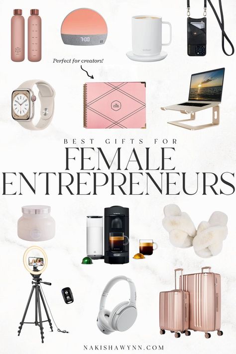 This is the best gifts for female entrepreneurs and bosses! This Amazon gift roundoup is sure to give you a gift idea for the CEO in your life! Entrepreneur Gift Ideas, Entrepreneur Gifts, Vision Board Inspiration, Successful Online Businesses, Best Gift Ideas, Personal Health, Female Entrepreneurs, Amazon Gifts, Female Entrepreneur