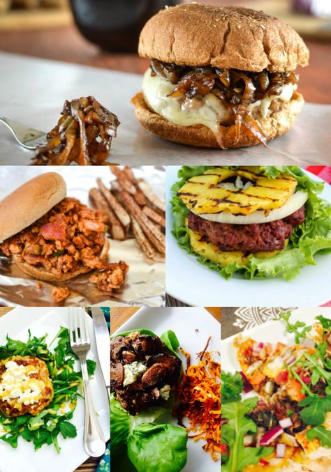 These 21 Day Fix burger recipes are packed full of flavor and healthy goodness. They're perfect for your next BBQ night, or anytime you're craving a burger! 21 Day Fix Burger, Shakeology Recipes, Bbq Night, Healthier Options, 21 Day Fix Meals, Chicken Burger, Filling Food, Hamburger Recipes, Free Meal Plans