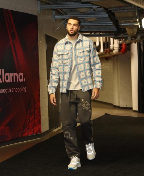 #bulls #nba #zachlavine #2022 Outfit Informal, Male Outfit, Zach Lavine, Nba Outfit, Nba Fashion, Jordan Outfit, Trendy Boy Outfits, Hype Clothing, Boys Clothes Style