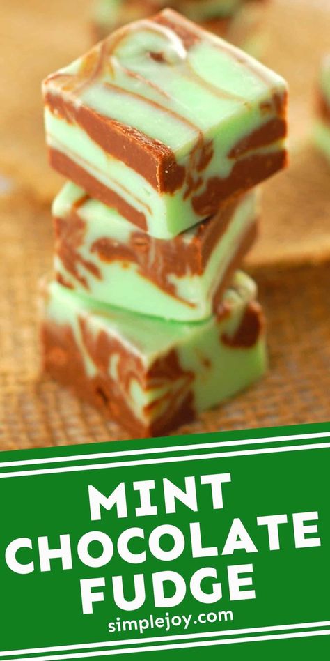 Mint Chocolate Fudge is a delicious and easy treat to make. Good luck eating only one piece! Mint Chocolate Fudge Recipe, Mint Fudge Recipe, Mint Chocolate Fudge, Fudge Christmas, Persnickety Plates, Best Fudge Recipe, Chocolate Fudge Recipe, Homemade Fudge Recipes, Easy Candy Recipes