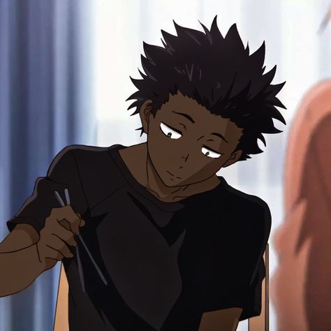 Black Boy Pfp Anime, Black Anime Pfp Boy, Black Anime Boy Pfp, Black Anime Guy Pfp, Black Boy Pfp, Black Pfp Anime, Anime Afro, Emo Boy Anime, Emo Anime Boy