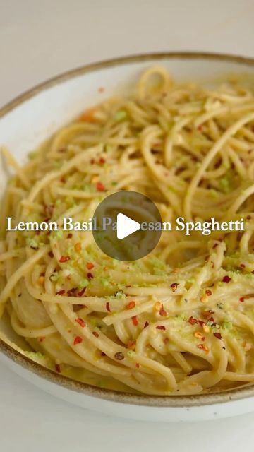 Recipes Four The Soul on Instagram: "Lemon Spaghetti with Basil Parmesan 🍋 🌿 

Follow for more!

Ingredients:

	•	400g (14 oz) spaghetti
	•	3 tbsp olive oil
	•	3 cloves garlic, minced
	•	4 cups fresh tomatoes, diced
	•	Zest of 2 lemons
	•	Juice of 2 lemons
	•	Salt and pepper to taste
	•	1 cup (100g) grated Parmesan cheese
	•	1 cup (25g) fresh basil leaves, chopped
	•	Extra basil leaves for garnish
Enjoy! :)" Lemon Spaghetti, Lemon Salt, Lemon Basil, Basil Leaves, Fresh Tomatoes, Parmesan Cheese, Grated Parmesan Cheese, Fresh Basil, Lemon Juice