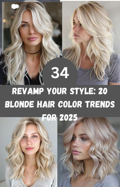 Revamp your style with the top 20 blonde hair color trends of 2025. From ash blonde to sun-kissed highlights, these trending shades will have you looking effortlessly chic all year long. Blonde Fall Colors, Bright Cool Blonde Hair, Ash Blonde Hair 2024, Loreal Blonde Hair Color Shades, 2024 Blonde Trends, Blondes For Cool Skin Tones, What Shade Of Blonde Is Right For Me, Blonde Hair Color For Fall, Light Spring Blonde Hair