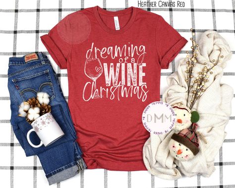 Christmas wine glasses