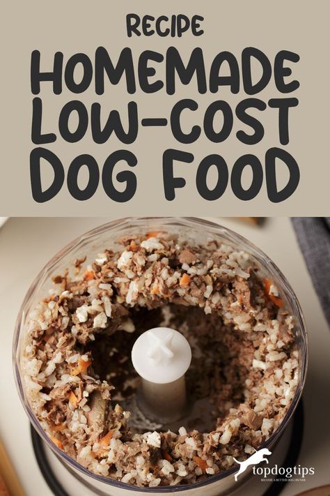 Yummy & Budget-Friendly! Your Ultimate Guide to Homemade Low-Cost Dog Food! 🐶 Easy Homemade Dog Food, Dog Food Homemade, Dog Food Recipes Crockpot, Foods Dogs Can Eat, Cook Dog Food, Dog Food Recipe, Pet Treats Recipes, Easy Dog Treat Recipes, Diy Dog Food