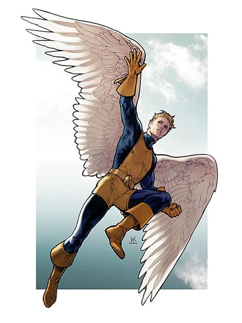 The art of Kamome Shirahama Angel Superhero, Marvel Angel, Angel Xmen, Archangel Marvel, Angel Marvel, Kamome Shirahama, Deadpool Y Spiderman, Warren Worthington Iii, Marvel Nova