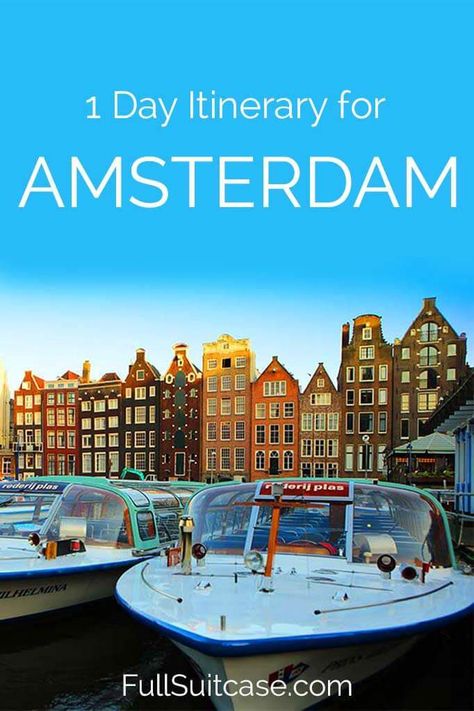 How to spend 1 day in Amsterdam in the Netherlands - itinerary, map, and practical tips. Find out! #amsterdam #netherlands #holland #europe #citytrip Amsterdam Red Light District, Things To Do In Amsterdam, To Do In Amsterdam, Amsterdam Holland, Visit Amsterdam, Netherlands Travel, Amsterdam Travel, Amsterdam City, Amazing Travel Destinations