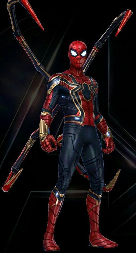 o homem aranha interpretado pelo ator Tom Holland. Iron Spider Suit, Image Spiderman, Spiderman Suits, Spiderman Costume, Karakter Marvel, Ultimate Spider Man, Iron Spider, Marvel Superhero Posters, Pahlawan Marvel