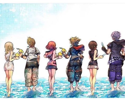 Kingdom Hearts Worlds, Kingdom Hearts Hd, Kairi Kingdom Hearts, Kingdom Hearts 1, Sora And Kairi, Kingdom Hearts Wallpaper, Tetsuya Nomura, Disney Kingdom Hearts, Kingdom Hearts Fanart