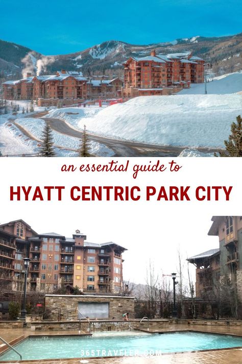 If your family is heading to Park City, UT (especially for a newbie ski trip) then I highly recommend staying at Hyatt Centric Park City. They ease TONS of logistical pain-points for those of us traveling with kids. Here's why. Hyatt Centric Park City, Utah Ski Trip, Park City Ski, Park City Skiing, Hyatt Centric, Utah Ski, Utah Skiing, Park City Ut, Traveling With Kids