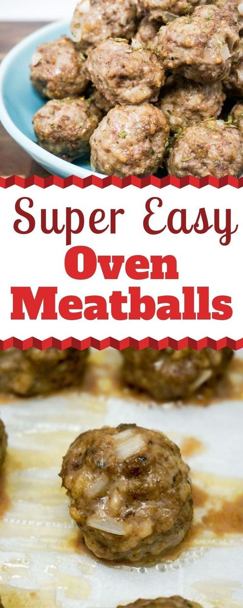 Easy Oven Meatballs are super simple and oh so flavorful. They are perfect for making your meatball mountain or using in your favorite family dishes. I'm sharing all the keys to success so that you can make these meatballs for your family too. | Baked Meatballs | Easy Meatballs | How to make Meatballs | #meatballs #dinnerideas #EasyDinner #Recipes #Beef #Pork Oven Meatballs Recipe, Quick Meatballs, Meatballs In The Oven, Oven Meatballs, Easy Meatballs, Baked Italian Meatballs, Baked Meatballs, Chicken Pot Pie Casserole, How To Make Meatballs