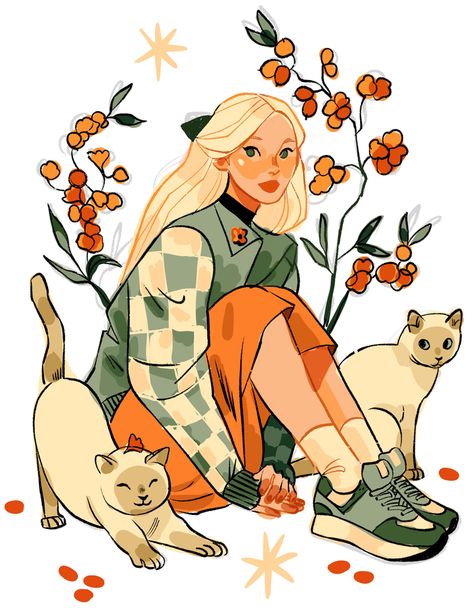 Sibylline Meynet is creating illustrations | Patreon Sibylline Meynet, Story Illustration, L'art Du Portrait, Illustration Mignonne, Art Mignon, Illustration Painting, Art Et Illustration, Portrait Illustration, Illustration Character Design