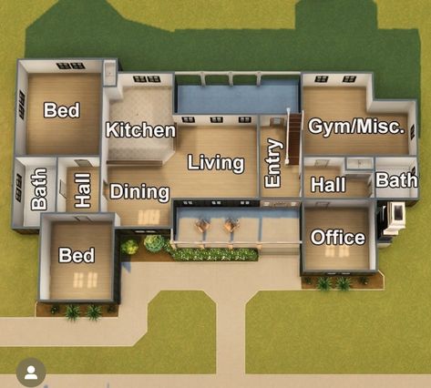 Sims Freeplay House Ideas Layout, Sims 4 Houses Layout Floor Plans, Sims 4 Hus, Casas The Sims Freeplay, Sims 4 Houses Layout, Sims Challenge, Sims Freeplay Houses, Sims 4 Challenges, Decals Codes