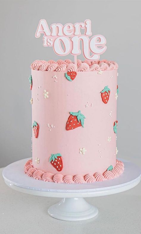 birthday cake, birthday cake ideas, birthday cake images, birthday cake pictures, chocolate birthday cake 2 Tier Strawberry Cake, Berry First Birthday Sheet Cake, Berry One Birthday Cake, Strawberry Party Cake, Strawberry Cake 1st Birthday, Strawberry Birthday Cake Kids, Cake Strawberry Decoration, Strawberry Design Cake, Cake Images Birthday