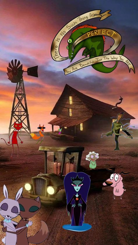 Cowardly Dog Wallpaper, Courage The Cowardly Dog Wallpapers, Dog Wallpaper Aesthetic, Dog Wallpapers, Courage The Cowardly Dog, Cowardly Dog, Dog Wallpaper, Cartoon Profile Pics, Wallpaper Aesthetic