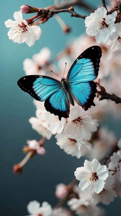 Best Iphone Wallpaper, Hd Iphone Wallpaper, Beautiful Butterfly Pictures, Blue Butterfly Wallpaper, Teacher Board, Butterfly Wallpaper Backgrounds, Wallpaper Floral, Pretty Phone Wallpaper, Lovely Flowers Wallpaper