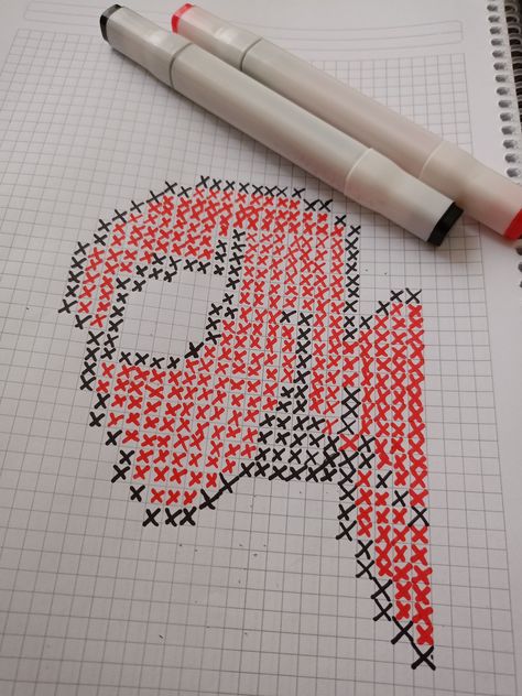 Unlock Your Artistic Potential with Graph Paper Art Techniques Spiderman Square Drawing, Pixel Art Grid Spiderman, Spider Man Pixel Art Grid, Spiderman Grid, Draw On Graph Paper, Spider Pixel Art, Paper Hello Kitty, Spiderman Room Decor, Spiderman Pixel Art