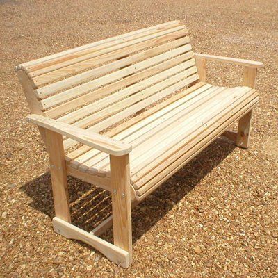 LA Cypress Swings Patio Bench CRB Cypress Roll Bench Patio Benches, Pallet Chair, Cypress Wood, Picnic Bench, Patio Bench, Garden Bench, Outdoor Bench, Porch Swing, Decoration Design