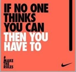 "If no one thinks you can the you have to" Balls Quote, Nike Motivation, Nike Quotes, Inspirational Quotes About Success, Basketball Quotes, Golf Quotes, Sports Quotes, Fitness Motivation Quotes, Motivational Quotes For Life