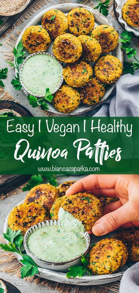 Quinoa Burgers Vegan, Quinoa Burger Recipe, Vegan Quinoa Recipes, Vegetarian Patty, Quinoa Veggie Burger, Quinoa Patties, Veggie Burger Patties, Veggie Cakes, Vegan Patties