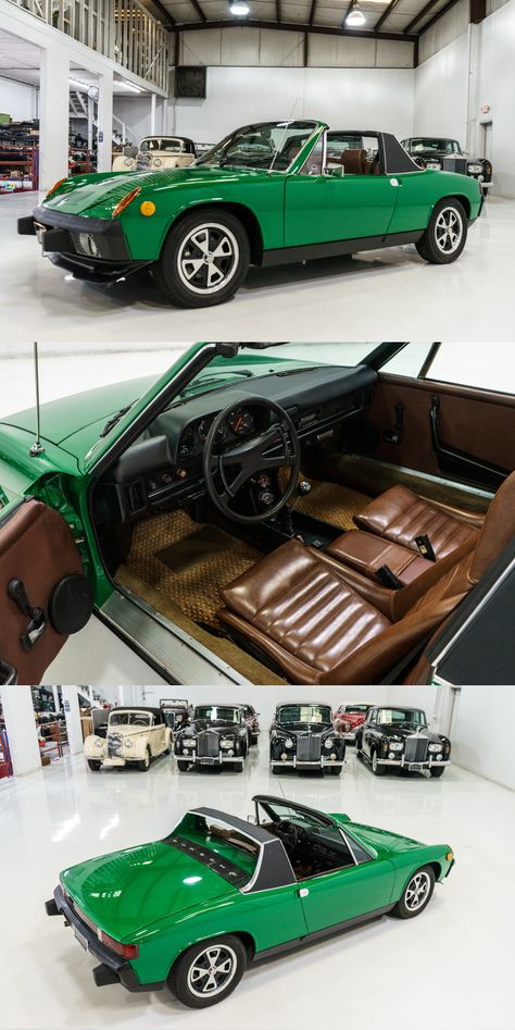 1974 PORSCHE 914 2.0 TARGA at Daniel Schmitt & Co. Aesthetic Beautiful Wallpaper, Classic Cars Quotes, 914 Porsche, Cars Tattoo, Luxury Car Garage, Car Interior Diy, Cars Aesthetic, Vintage Sports Cars, Car Organization