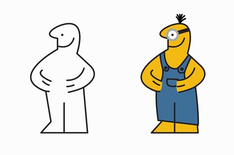 sedki alimam illustrates pop culture mashups with IKEA man - designboom | architecture Ikea Man, Ikea Art, Man Looks, A Minion, Design Magazine, Decal Design, Despicable Me, Men Looks, Character Illustration