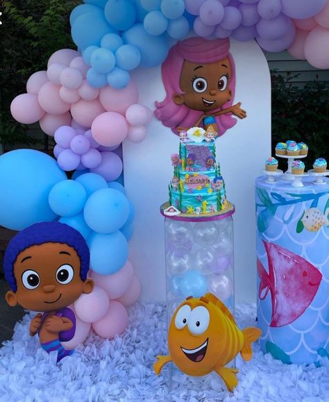 Bubble Guppy Birthday Party, Bubble Guppies Decorations, Bubble Guppies Themed Birthday Party, Bubble Guppies Birthday Theme, Bubble Guppies Birthday Party Ideas, Bubble Guppies Birthday Cake, Bubble Guppies Theme, Bubble Guppies Birthday Party, Bubble Guppies Party