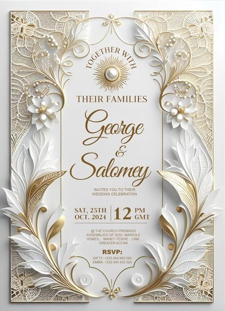 Save MONEY💸, TIME⌛ & EFFORT💪 with this Free Flyer templates! Free downloads. All graphic resources, templates and inspiration for this big day are here. Hundreds of wedding invitations, 'save the date' and menu templates. Ideas for wedding dresses, decorations, flowers and more. Elegant Certificate Design, Wedding Flyers, Digital Wedding Invitations Templates, Free Wedding Cards, A4 Document, Free Wedding Invitations, Menu Designs, Menu Wedding, Wedding Menu Template