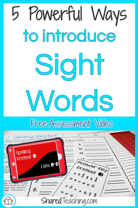 How To Introduce Sight Words, Identifying Letters, Teaching Sight Words, Reading Materials, Guided Reading Groups, First Year Teachers, Word Practice, Word Free, High Frequency Words