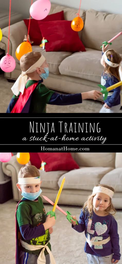 Ninja Training For Kids, Ninja Crafts For Preschoolers, Ninja Activities For Kids, Ninja Crafts For Kids, Ninja Games For Kids, Ninja Craft, Ninja Activities, Japan Activities, Ninja Crafts