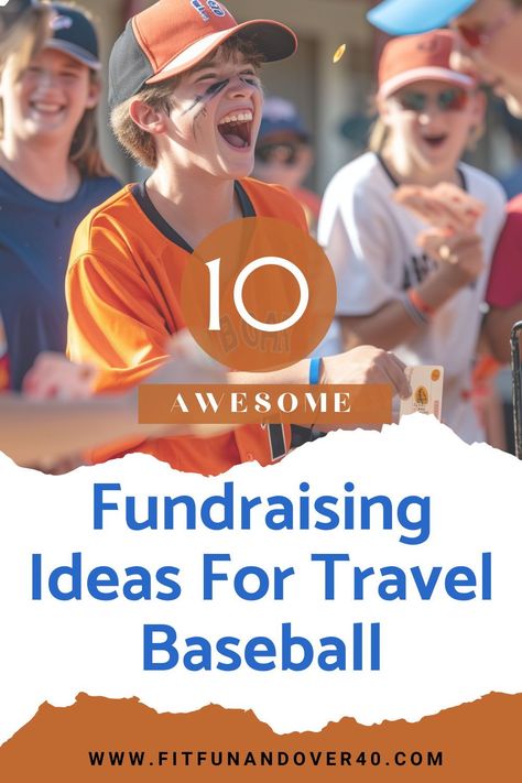 This article on travel baseball fundraising ideas is a game-changer! Packed with unique strategies to elevate your team's fundraising efforts. A must-read for every travel baseball team! Baseball Celebration Ideas, Travel Ball Fundraiser Ideas, Baseball Team Bonding Activities, Softball Team Fundraising Ideas, Baseball Team Fundraiser Ideas, Cooperstown Fundraising Ideas, Travel Baseball Fundraising Ideas, Baseball Fundraiser Ideas, Sports Team Fundraising Ideas