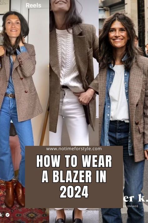 Blazer Outfits Casual, Blazer Outfits For Women, Summer Outfits Women Over 40, Over 60 Fashion, Summer Dresses For Wedding Guest, Fashion Fail, 60 Fashion, Spring Fashion Outfits, Spring Fashion Trends