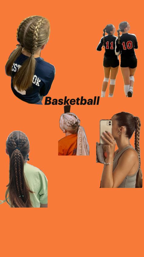 For a basketball Basketball Hairstyles, A Basketball, Favorite Hairstyles, Hairstyles For School, Hair Tutorial, Cute Hairstyles, Basketball, Hairstyles, Hair Styles