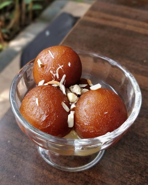 Sukhad Pathak on Instagram: “When someone asks me about my 'favourite desert', pat comes the reply, Gulab jamun ♥️😋. This dessert is one the most loved dessert by all…” Indian Desert, The Book Of Life, Gulab Jamun, Indian Sweets, Magical Moments, Beautiful Memories, More Love, Sweets Desserts, Cafe Food