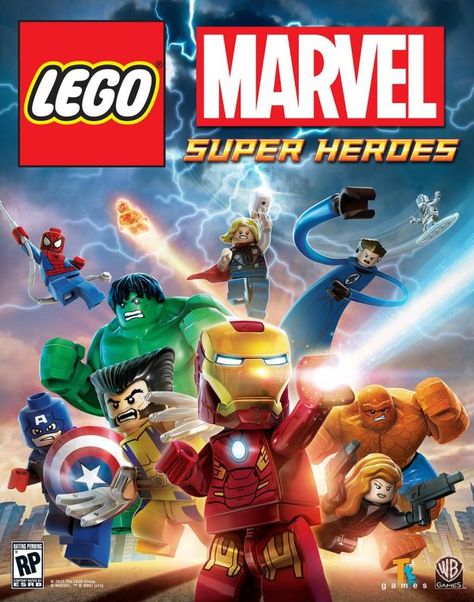 LEGO MARVEL SUPERHEROES Cover Art — GeekTyrant Stark Tower, Lego Avengers, Red Hulk, Lego Marvel Super Heroes, Univers Marvel, Marvel Super Heroes, Nick Fury, Age Of Ultron, Lego Marvel