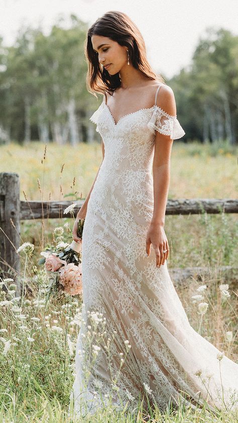 Wedding Dresses | Bridal & Bridesmaid, Formal Gowns | Allure Bridals 20s Wedding Dress, Romance Wedding Dress, Elegant Beach Wedding, Allure Wedding Dresses, Wedding Dresses Ideas, Beach Wedding Gown, Lace Applique Wedding Dress, Pnina Tornai, Beach Wedding Dresses